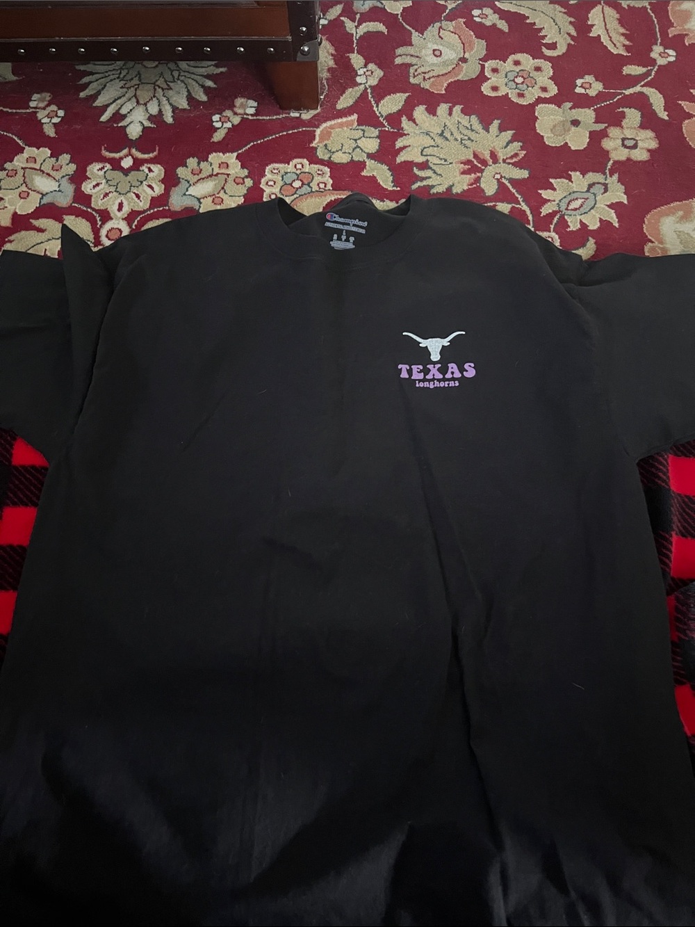 Champion Black Texas Longhorns Crewneck t-shirt